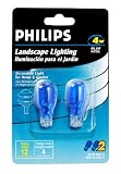 Philips Landscape Lighting 4-Watt T5 12-Volt Wedge Base Blue 2-Pack