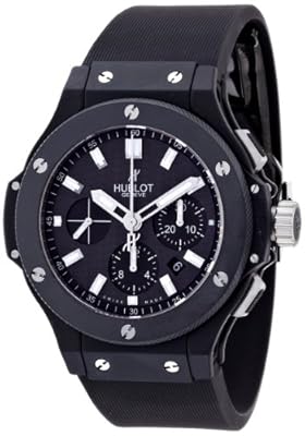 [ウブロ]HUBLOT 腕時計 ビッグバン44mmブラックマジックエボリューション カーボンブラック文字盤 セラミックケース ラバーベルト 自動巻 100M防水 301.CI.1770.RX メンズ 【並行輸入品】