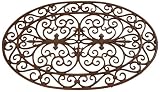 Esschert Design Cast Iron Doormat - Oval 29" x 19"