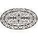 Esschert Design Cast Iron Doormat - Oval 29" x 19"