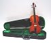 Crystalcello MV120 3/4 Size Violin with Case + Bow + Accessories - Natural Color