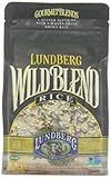 Lundberg Wild Blend, Gourmet Blend of Wild and Whole Grain Brown Rice, Gluten Free, 16-Ounce Bags (Pack of 6) Package May Vary