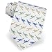 Single Engine Planes Tie by Oak Hill Neckwear - Ivory Silk