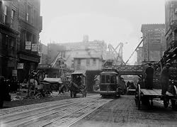 Broadway at Canal Street, New York, ca. 1905 - 16" x 20" - Fine-Art Gicl??e Photographic Print of an Image from the Library of Congress Collection