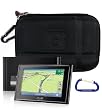 Mio Moov 500 & S501 Nylon Shell Carrying Case (Black) with Free Extra Carabiner Keychain