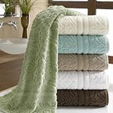 Turkishtowels Renaissance Collection 700 gsm 100% Egyptian Cotton 6 Piece Towel Set (2 Bath Towel, 2 Hand Towel,2 Wash Cloth)