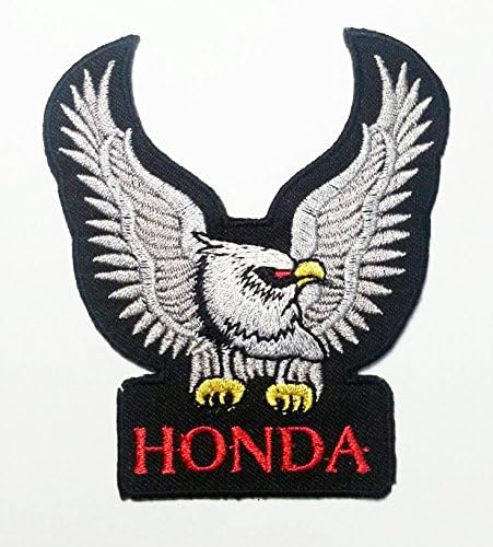 Honda Eagle Wings Hawk Shield Biker Racing Biker Motorcycles Jacket T-shirt Patch Sew Iron on Embroidered