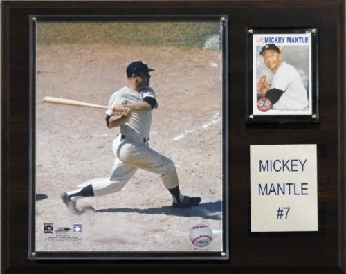 MLB Mickey Mantle New York Yankees Player Plaque