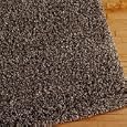 Kids Brown and Cream Wool Shag Rug - 4 x 6' Rug (Brown/Cream Shag)