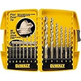 DEWALT DW1169 Pilot Point Twist Drill Bit Assortment, 14-Piece
