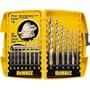 DEWALT DW1169 Pilot Point Twist Drill Bit Assortment, 14-Piece