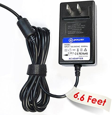 T-Power (( 6.6 ft Long Cable )) for Brother Sewing ScanNCut CM250 CM-250 Cutting Machine Draw Replacement Ac Dc adapter Switching Power Supply Cord Charger