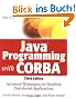 Java Programming with CORBA: Advanced Techniques for Building Distributed Applications