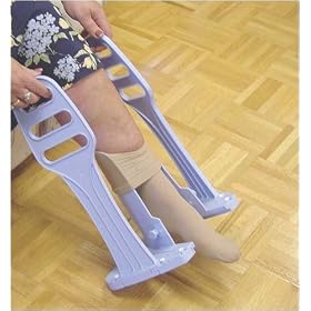 Stocking Aid Compression With Heel Guide