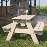 IMAGE OF Poly-Wood Polywood Recycled Plastic Kids Picnic Table - KT130PB