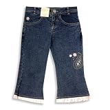 Hartstrings - Girls Denim Pant, Blue