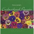 Embroidered Pansies