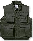 Ranger Weste schwarz Groesse S-XXL