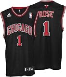 Derrick Rose Chicago Bulls Black Youth Replica Adidas NBA Jersey