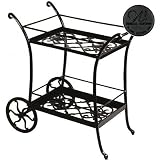 Windham Castings Catalina Tea Cart Frame Only, Black