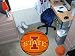 Iowa State University Cyclones Basketball Floor Rug Mat