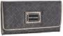 Tommy Hilfiger Continental Continental Wallet,Grey/Black,one size