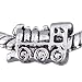 Pugster Train Engine European Beads Bracelet