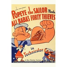 Popeye the Sailor Meets Ali Baba and the Forty Thieves 69cm x 102cm (approx.) Poster