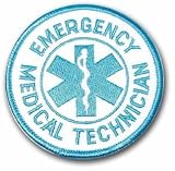 EMT Emergency Medical Technician Round Embroidered Patch