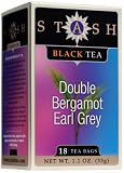 Stash Premium Double Bergamot Earl Grey Tea, Tea Bags, 18-Count Boxes (Pack of 6)