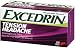 Excedrin Tension Headache Pain Reliever, Acetaminophen and Caffeine, Coated Caplets , 250 coated caplets (Pack of 2)
