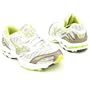 Mizuno Women's Wave Alchemy 8 Running Shoe-6-White/Lime/Gunmetal