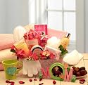 My Mom is The Best Spa Relaxation Bath Gift Set in Pink Floral Container