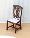Dollhouse Miniature Mahogany Handcarved Dining Roo
