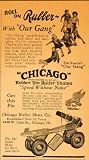 1928 Ad Chicago Rubber Tire Roller Skates Our Gang Kids - Original Print Ad