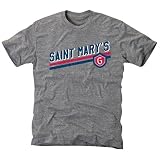 NCAA Saint Mary's Gaels Rising Bar Tri-Blend T-Shirt - Ash