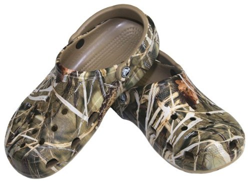 Crocs Classic Realtree V2 (Toddler/Little Kid),Realtree Khaki,8-9 M US Toddler