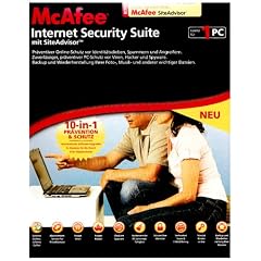 McAfee Internet Security Suite 2008 (1 User) mit SiteAdvisor