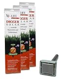 X4-LIFE Digger Solar - Maulwurfschreck / Maulwurfabwehr 3er-Set