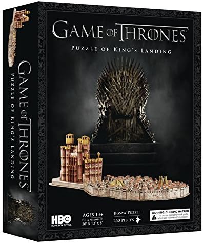 4D Cityscape Time Puzzle HBO Game of Thrones King's Landing 3D Puzzle (260-Piece) by 4D Cityscape Time Puzzle