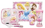 Zak Designs Disney Princesses 6-Piece Mealtime Set