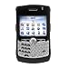 Solid Black Rubberized Snap on Case for RIM Blackberry 8300 8310 8320 8330 Curve Smartphone