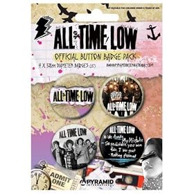 All Time Low - Badge Pack - 4 x 38mm Badges