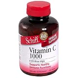 Schiff Vitamin C with Rose Hips, 1000 mg, Tablets, 250 tablets (Pack of 2)