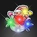 Snowman With Light Strand Flashing Blinking Light Up Body Lights Pins (5-Pack)