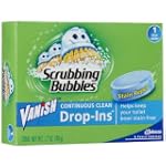 Scrubbing Bubbles Vanish Continuous Drop-ins Blue Tablet 1.7 Oz. (Pack of 4)