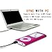 Tomameri Pink Portable MP4 Player MP3 Player Video Player with Photo Viewer , E-Book Reader , Voice Recorder with 32 GB Micro SD Card