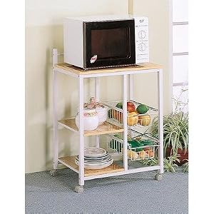 Lake Havasu Utility Cart in White/Natural