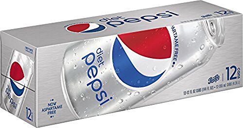 Pepsi Cola, Diet, 12 oz Cans (Pack of 24)