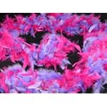 Fuchsia & Purple Chandelle Boa